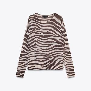 Zara FINE KNIT SWEATER